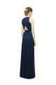 Sleek Halter Neck Chiffon Bridesmaid Dress  UK