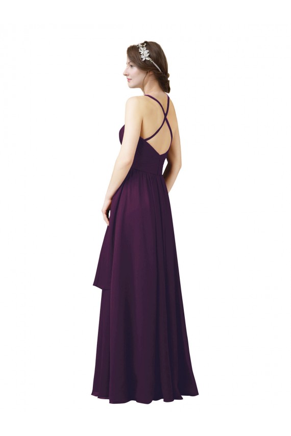Roman Style Luxe Chiffon Bridesmaid Dress UK