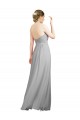 Sweetheart Strapless Draped Long Chiffon Bridesmaid Dress UK