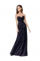Strapless Chiffon Bridesmaids Dress with Sweetheart Neckline UK