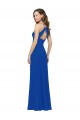 Chiffon Bridesmaid Dress with Deep V-Neck and Spaghetti Straps UK