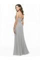 Chiffon Bridesmaid Dress with Sweetheart Neckline and Adjustable Straps UK