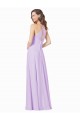 Simple Chiffon Bridesmaid Dress with Pocket UK