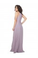 Halter Neck Bridesmaid Dress with Bow UK