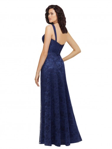 Chantilly Lace V-Neck Bridesmaid Dress UK