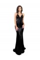 Sleek Fishtail Shaped Open Back Formal Sequin Bridesmaid Dress / Prom Dress UK