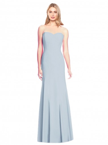Sweetheart Strapless Flared Skirt Maxi Bridesmaid Dress / Prom Dress UK