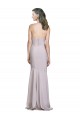 Crepe Mermaid Bridesmaid Dress / Prom Dress with Low Back UK