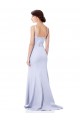 Sweetheart High Neck Sleeveless Formal Crepe Bridesmaid Dress / Prom Dress UK