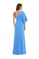 One Shoulder Bell Sleeves Trumpet Bridesmaid Dress / Prom Dress UK