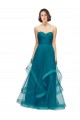 Sweetheart Tulle Bridesmaid Dress with Wide Waistband UK