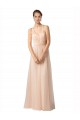 Sweetheart A-Line Tulle Bridesmaid Dress with Shirred Bodice UK
