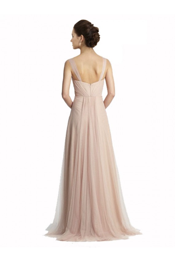 Sweetheart A-Line Tulle Draped Bridesmaid Dress UK