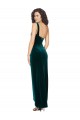 One Shoulder Velvet Front Wrap Bridesmaid Dress / Prom Dress  UK
