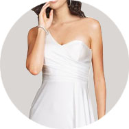 One Shoulder Wedding Dresses UK